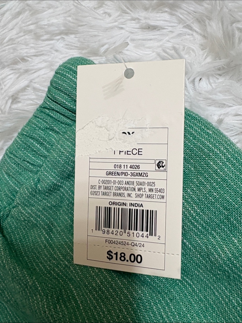 NWT A New Day Green Pull On Shorts Size 2X - Picture 2 of 13
